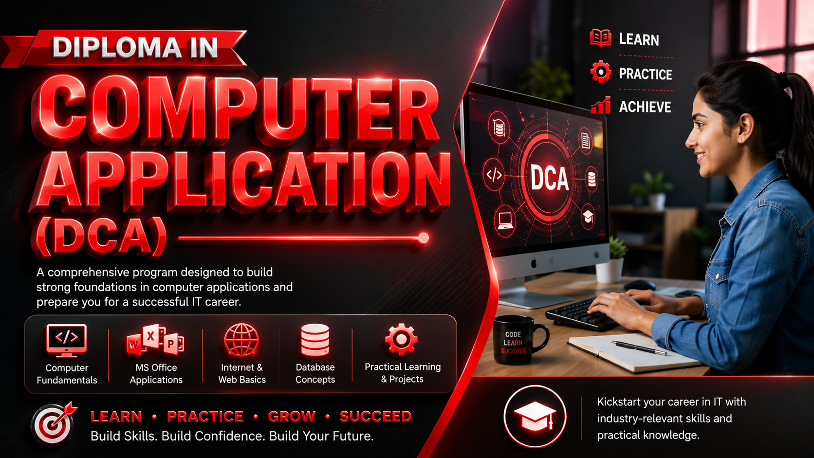 DIPLOMA IN COMPUTER APPLICATION at AICDM Foundation